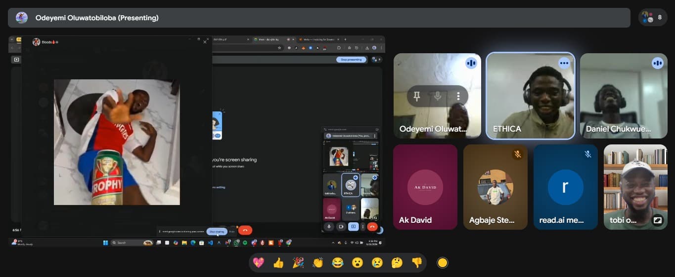 demoer chantelle with a guitar on stage signing her song at symposium photo